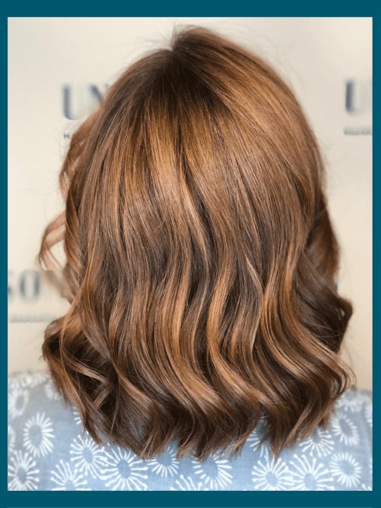 Bronze Haarfarbentrend